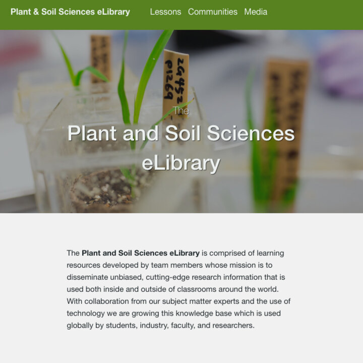 Plant and Soil Sciences eLibrary image